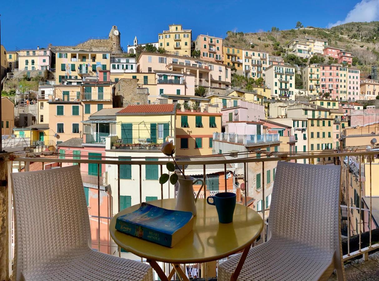 Shanti 1 - Terrace Apartment Riomaggiore Exteriör bild
