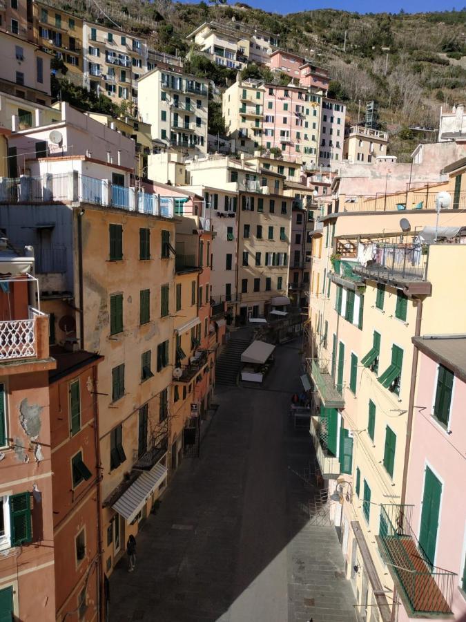 Shanti 1 - Terrace Apartment Riomaggiore Exteriör bild